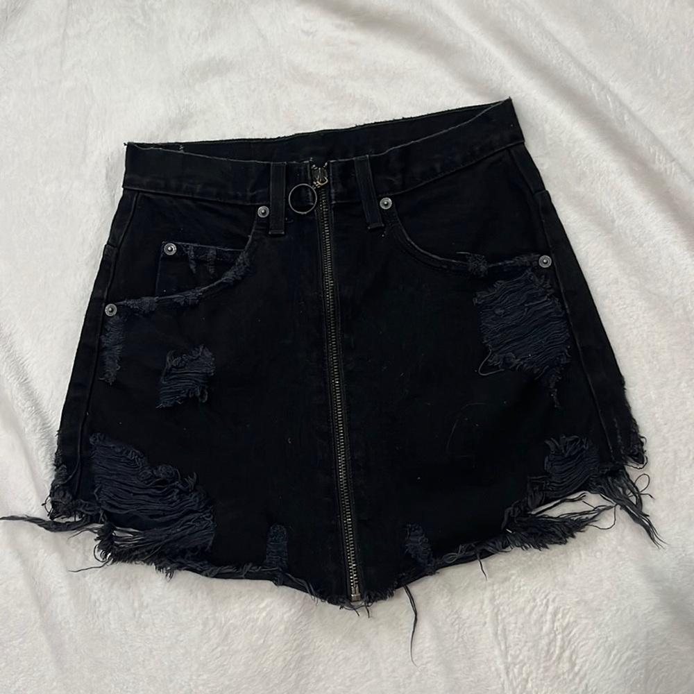 carmar black skirt